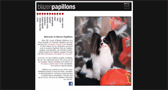 Desktop Screenshot of blazenpapillons.com